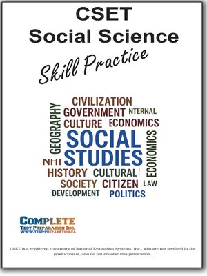 cover image of CSET Social Science Skill Practice